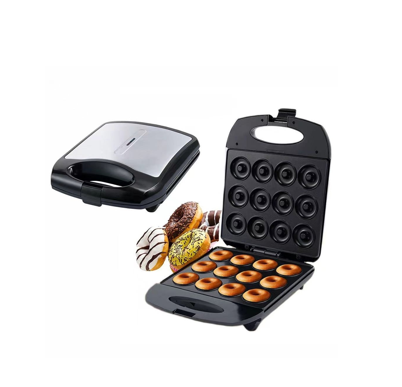 Sokany Multifunction Household Dessert Machine | Donut, Waffle, Bread, and Sandwich Maker | Electric Non Stick Breakfast Machine