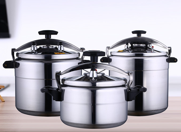 High Quality Aluminium Non Explosive Pressure Cooker | Explosion Proof Aluminum Cookers | 5L, 7L, & 9L