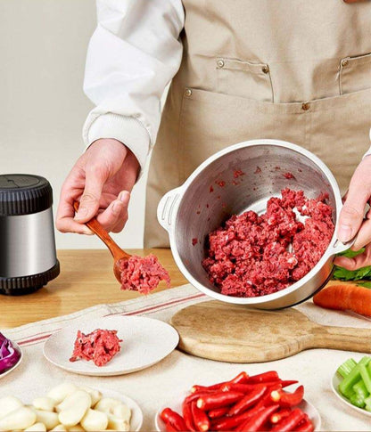 Meat and Vegetable Chopper | 3L & 6L Capacity | Stainless Steel Industrial Food Processor for Meat, Vegetables & More