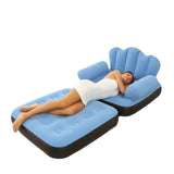 5in1 Multifunctional Inflatable Couch Lazy Sofa Bed with L-Shaped Armrest | Indoor Folding Sofa Bed for Relaxing and Lounging