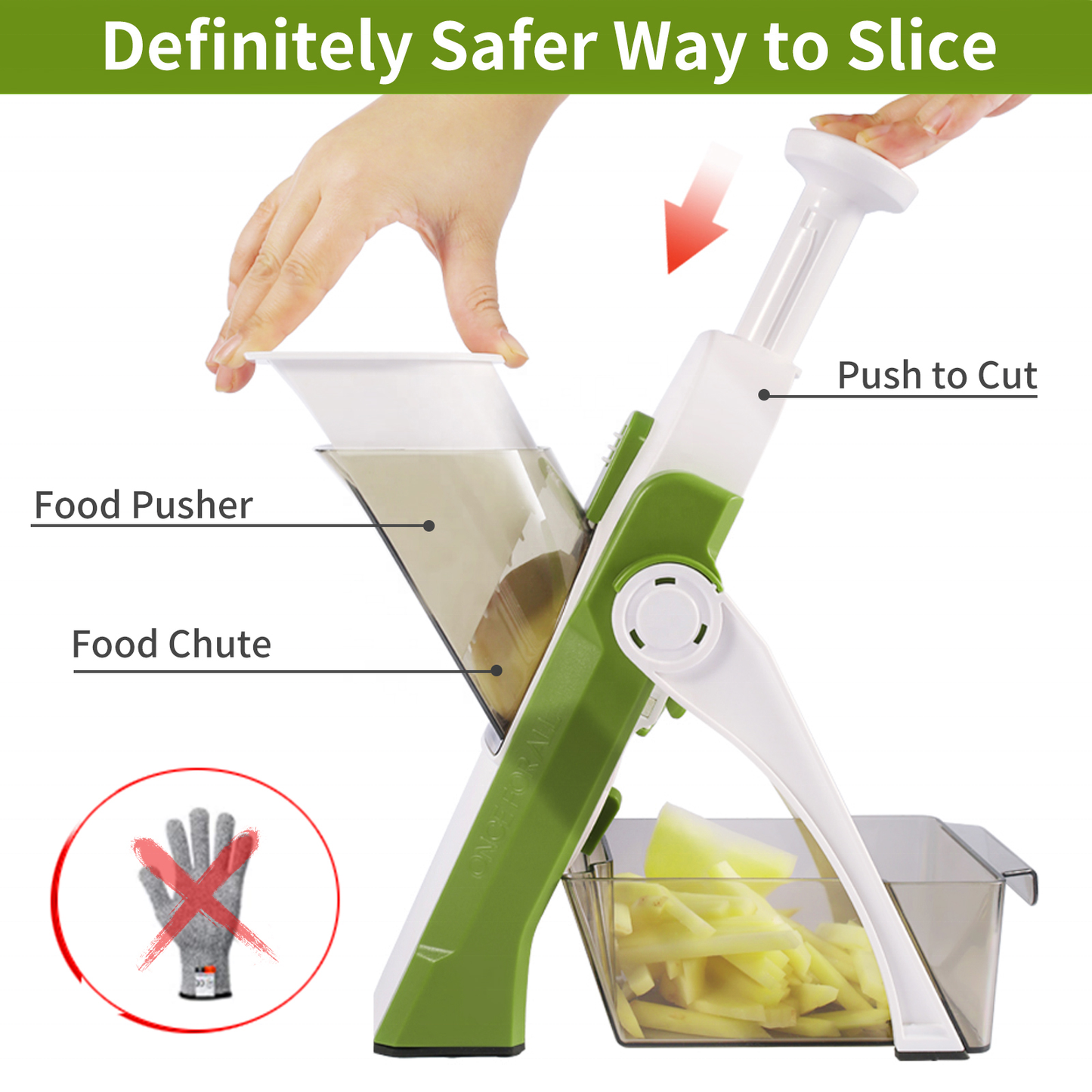 Multifunctional Manual Slicer Rotary Grater | Stainless Steel Rotary Blades Vegetable Cutter | Safe Mandoline Slice Chopper