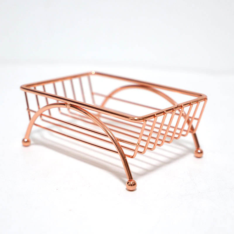 Big Sized Soap Dish | New Design Metal Bathroom Toilet Soap Box Tray Rack | Simple Standing Soap Holder | Perforation-Free Wall Hanging Laundry Soap Shelf