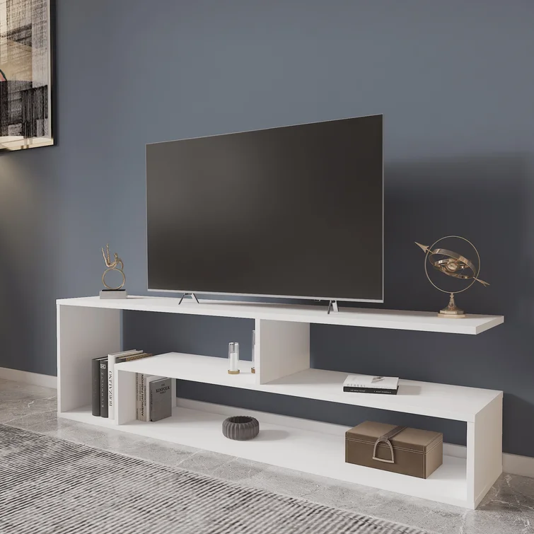 Modern MDF Wood TV Table | Mexico 55″ Entertainment Center | Stylish Media Console Cabinet