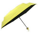 High Quality Manual Open Five Folding Mini Capsule Umbrella | Compact Capsule Umbrella for UV Protection