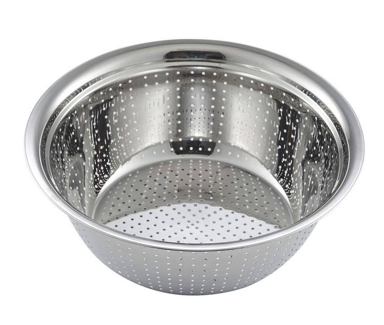 Xifa Stainless Steel Colander | Rust-Resistant Drain & Strainer in 28cm & 30cm | Versatile Kitchen Essential