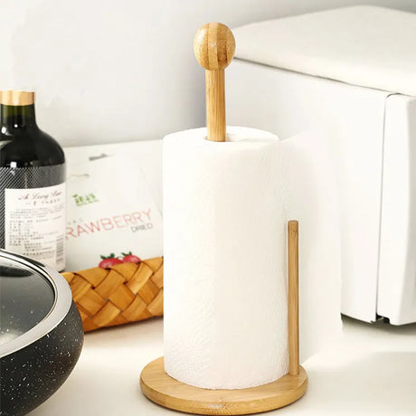 Furaha Finds Bamboo Wood Tissue Holder