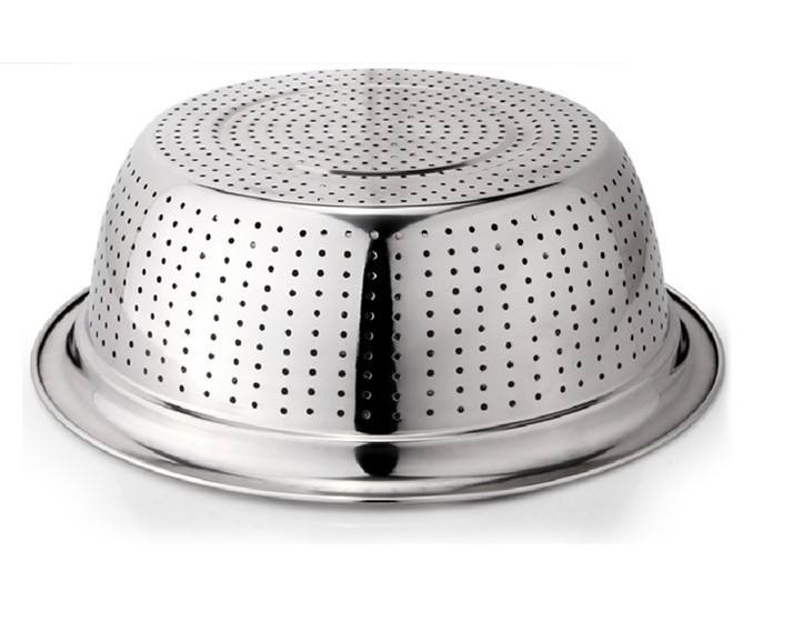 Xifa Stainless Steel Colander | Rust-Resistant Drain & Strainer in 28cm & 30cm | Versatile Kitchen Essential