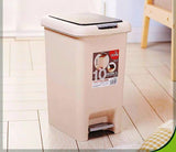 Multipurpose Plastic Pedal Push Dustbin | Available in Various Capacities | 6.5 Litres, 10 Litres ,15 Litres ,20 Litres &  45 Litres