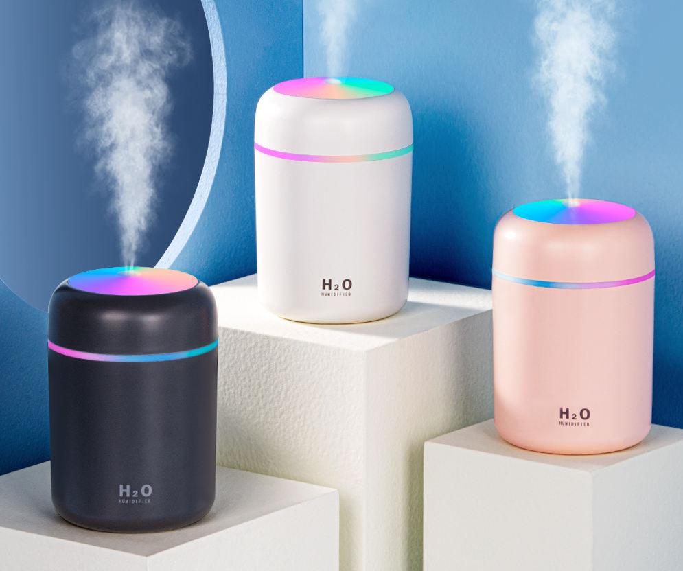 Nordic 130ml Portable Air Humidifier | Mini Ultrasonic Atomizer USB Air Humidifier