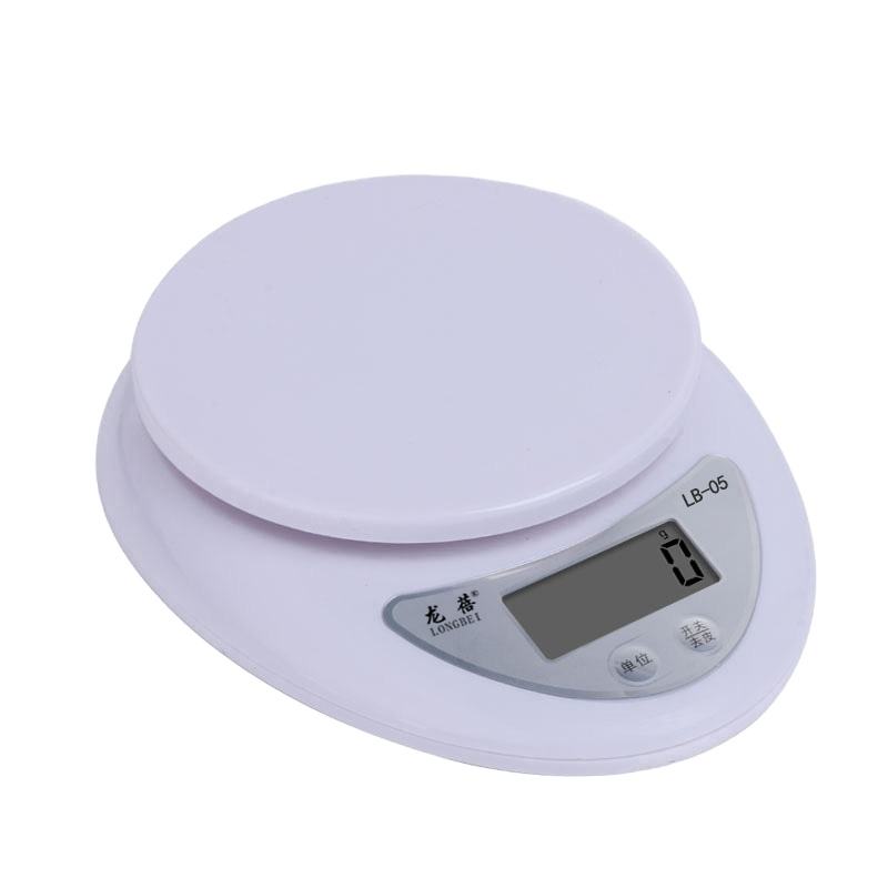 Digital Electronic Kitchen Scale | Precise Measurement | Slim Design