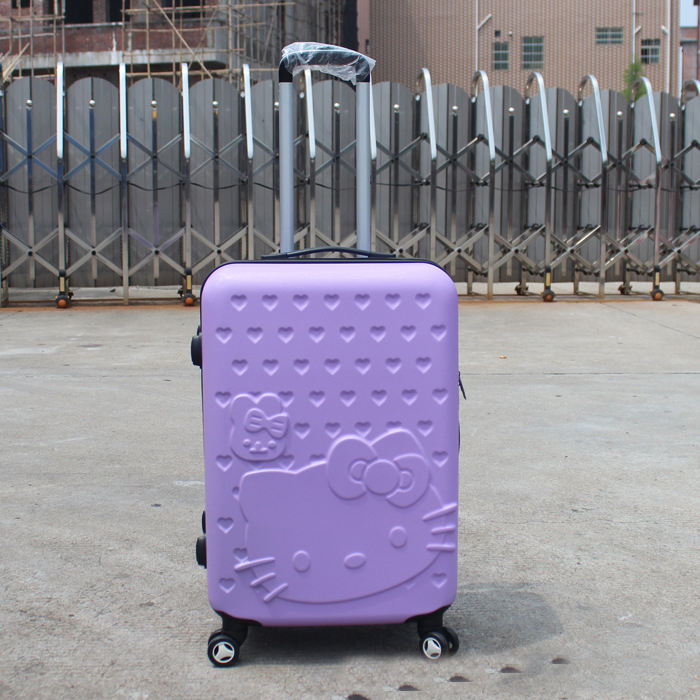 2in1 Travel Suitcase with Cosmetic Bag | Trolley Luggage with 360° Mute Caster Wheels, ABS+PC Material (28")