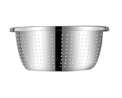 Xifa Stainless Steel Colander | Rust-Resistant Drain & Strainer in 28cm & 30cm | Versatile Kitchen Essential