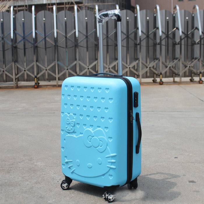 2in1 Travel Suitcase with Cosmetic Bag Trolley Luggage with 360° Mute Caster Wheels ABS+PC Material (28")