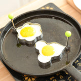 Stainless Steel Fried Egg & Pancake Mould |Creative Shaper for Breakfast