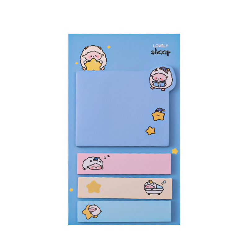 Creative Paper Sticky Notes | Memo Pads for Office & School | Adhesive Notepad Stickers