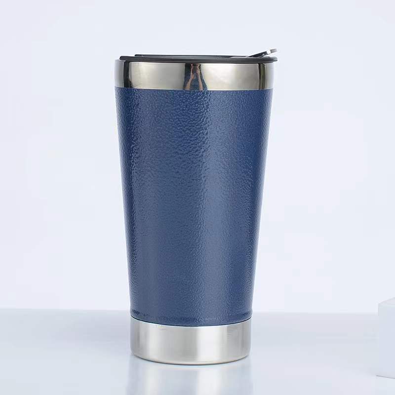 Portable Thermal Beer Cup with Bottle Opener | Eco Friendly Stainless Steel 500ml Travel Mug | Wide Mouth for Easy Sipping