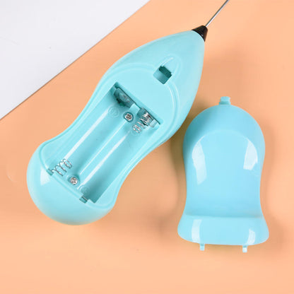 Handheld Milk Frother | Mini Electric Coffee Foamer & Cream Whisk Mixer | Portable Latte, Cappuccino & Egg Beater Blender