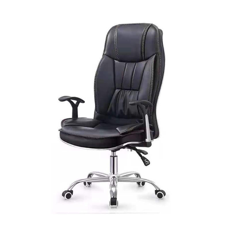 Ergonomic Office Gaming Chair | Modern Adjustable Leather Executive Boss Chair | Conference & Computer Desk Use