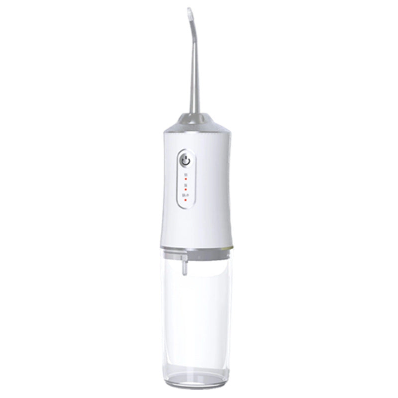 Single Nozzle Portable Oral Irrigator | USB Rechargeable Dental Water Flosser | Wireless Cordless Water Jet Floss for Teeth Whitening & Mouth Washing