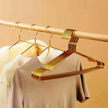 5 Piece Plastic Clothes Drying Hanger Set | NonSlip Design | Ideal for Wardrobes & Drying Racks | Coats & Shirts