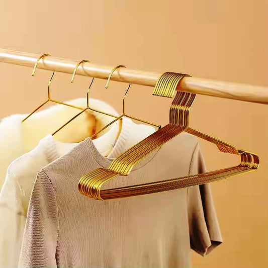 5 Piece Plastic Clothes Drying Hanger Set with Non-Slip Design | Wardrobe | Drying Racks | Coats |Shirts