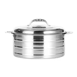 6 Piece Victoria Premium Stainless Steel Hotpots Set (1500ml, 2500ml, 3500ml, 5000ml, 7500ml, 10000ml)