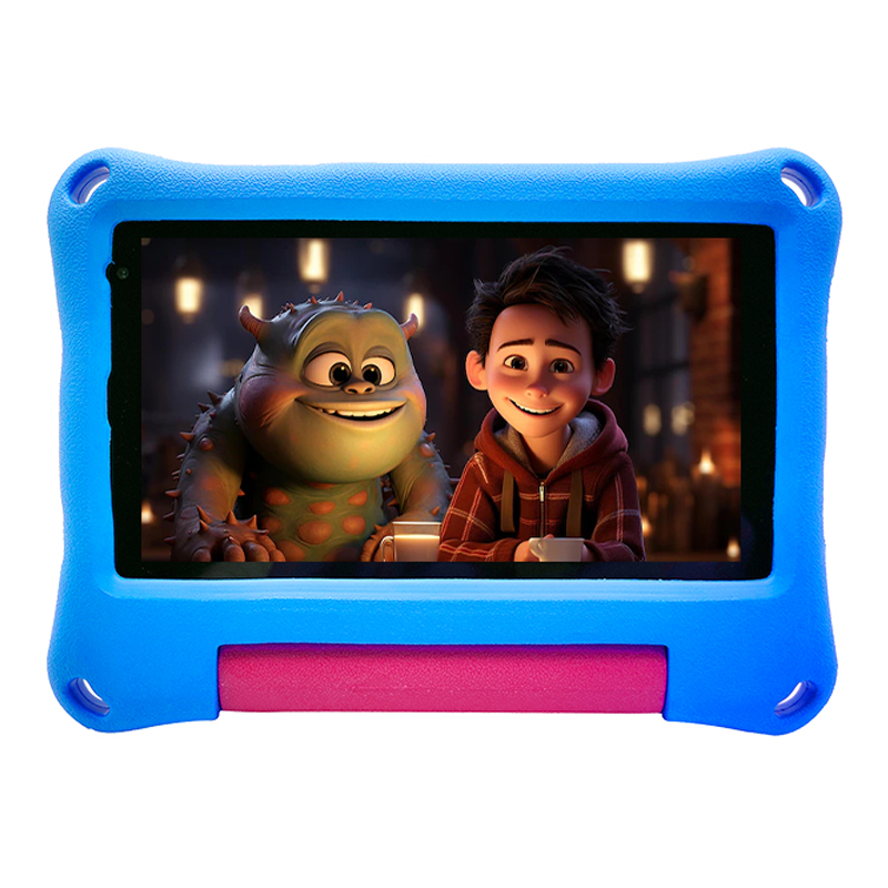 BeBe B77s+ Kids Educational Tablet | 7 Inch Screen | 4GB RAM, 128GB Storage | Android 12 | Sim Enabled | Pre-installed Apps | Includes Play Store, Zoom, Netflix, Google Meet, YouTube