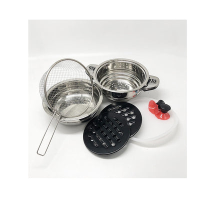 30 Piece Marwa Stainless Steel Cookware Set | Durable and Versatile Cookware for All Your Culinary Needs