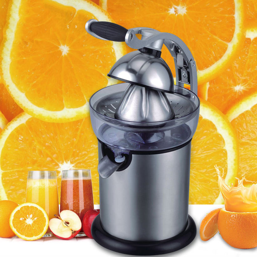 Stainless Steel Citrus Juicer | High Efficiency Electric Juicer for Oranges, Lemons & Limes | Durable Kitchen Appliance