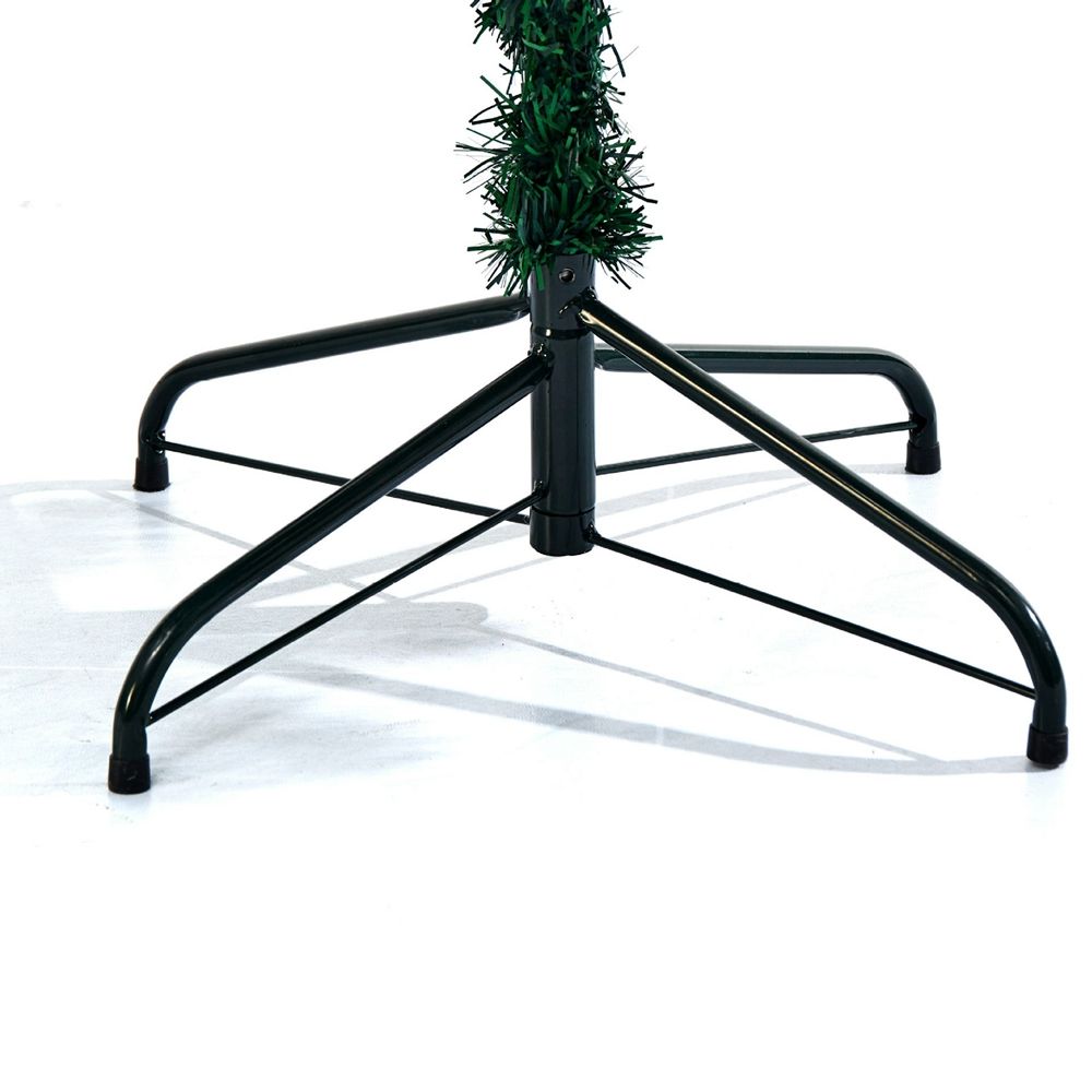 PVC Green Christmas Tree with Metal Tripod Stand | Luxury Cyprus Christmas Tree | Available in 3ft to 7ft Sizes