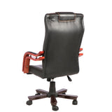 Comfortable PU Leather Boss Chair | High Back Executive Meeting Chair | Swivel Office Furniture