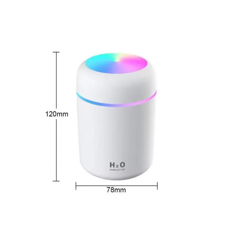 Nordic 130ml Portable Air Humidifier | Mini Ultrasonic Atomizer USB Air Humidifier