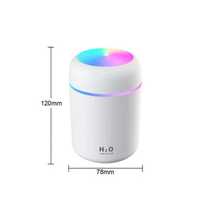 Nordic 130ml Portable Air Humidifier | Mini Ultrasonic Atomizer USB Air Humidifier