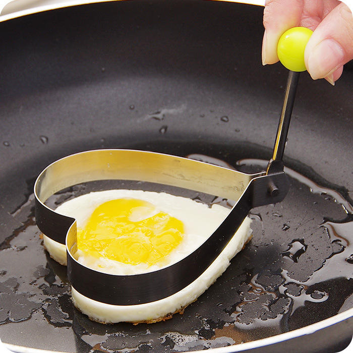 Stainless Steel Fried Egg & Pancake Mould |Creative Shaper for Breakfast