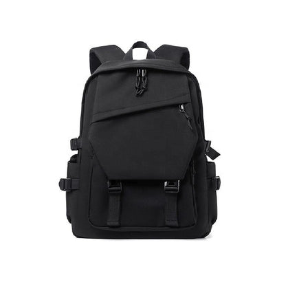 Large Capacity Backpack | Black | Durable Water Resistant Fabric | Multi Compartment Design | Laptop Bag