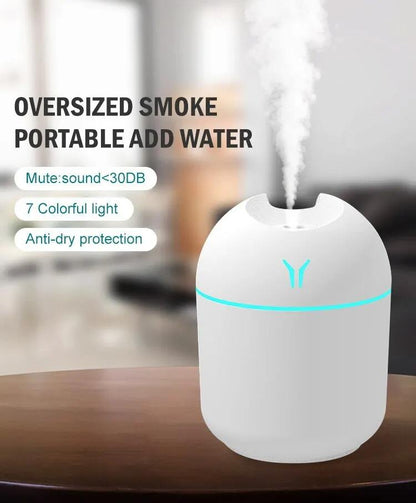 250ml USB Mini Air Humidifier | Aroma Essential Oil Diffuser