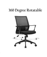 Ergonomic Mesh Office Chair | New Executive Office Chairs| Adjustable Swivel Chair with Lumbar Support