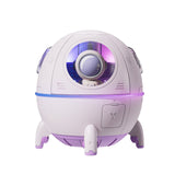 220ml Space Capsule Humidifier | Rechargeable Mini Humidifier with Night Light