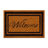 Hard Rubber Door Mat | Durable & NonSlip | Heavy-Duty Entrance Mat for Home & Office