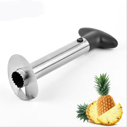 Pineapple Peeler | Stainless Steel Pineapple Corer, Slicer, Cutter with Detachable Handle