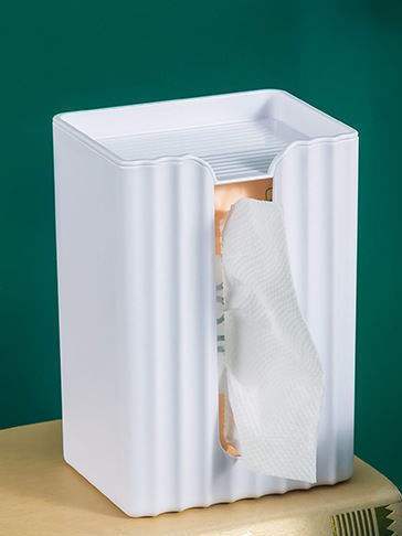 Self  Adhesive Serviette Holders Toilet Tissue Box | Fits Standard Serviettes | Available in White, Nordic Blue, and Nordic Green