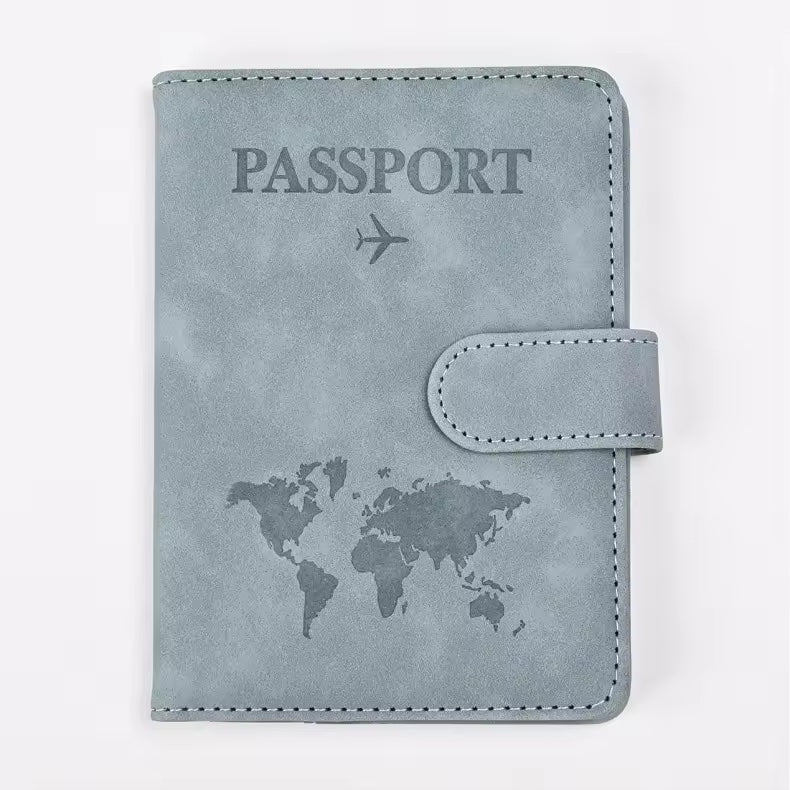 Travel Passport Holder/Card Holder with RFID Protection | 14.8x11cm - Multiple Colors Available