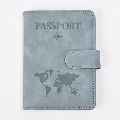 Travel Passport Holder/Card Holder with RFID Protection | 14.8x11cm - Multiple Colors Available