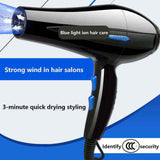 12 Pcs Professional Salon Barber Styling Tools | 220V Hair Dryer with Accessories | 1200 Motor Power