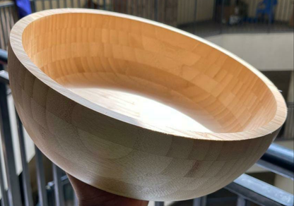 Dough Basin & Salad Bowl | Multi Purpose Wooden Mixing Bowl