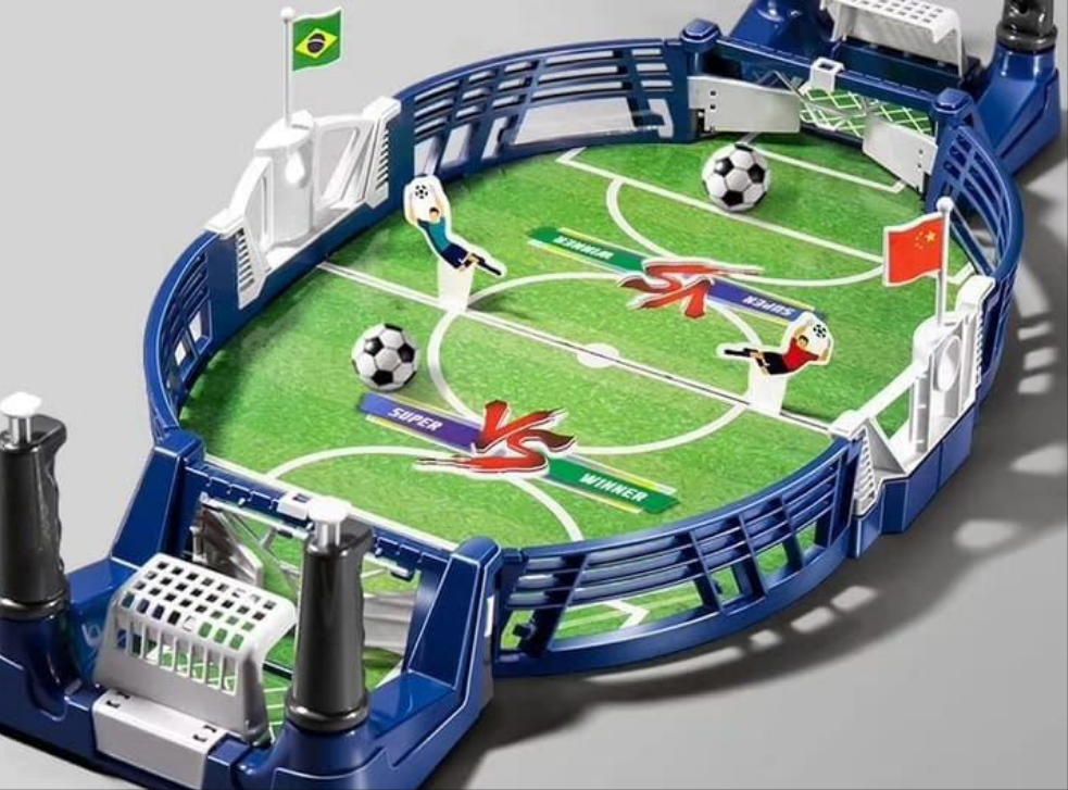 Kids Educational Mini Soccer Game |Portable Desktop Tabletop Football Toy for Family Play, 38x18.5x8 cm