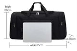 Large Durable Polyester Travel Duffel Bag with Multiple Compartments| For Organized Packing| Adjustable Straps Packing Organizers| 26” x 14” x 12.4”