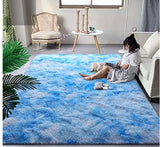 Patches Fluffy Carpet 5x8 Size, Soft and Stylish Rug for Home Décor