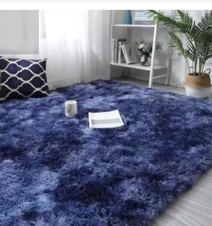 Patches Fluffy Carpet 5x8 Size, Soft and Stylish Rug for Home Décor