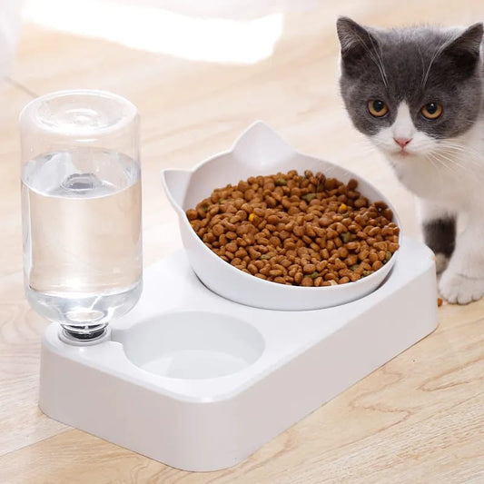 Automatic Single Pet Bowl  500ml Water Storage, Moisture Proof, Ideal for Cats and Small Dogs (Pink, Blue, White, Green)